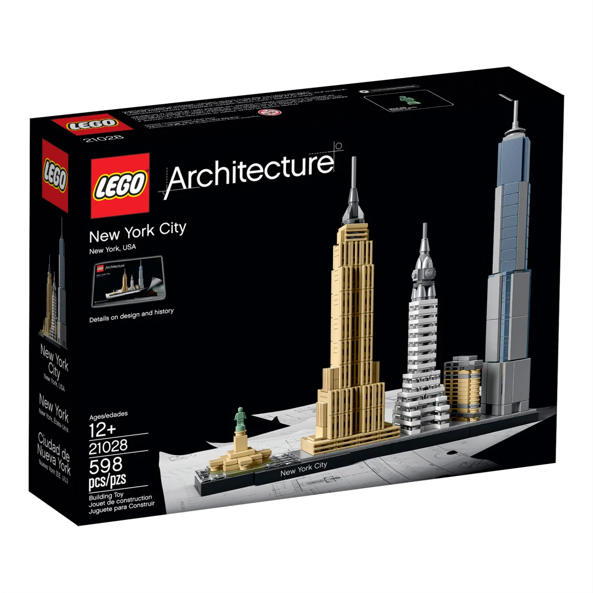 LEGO Architecture - New York City - 598pcs